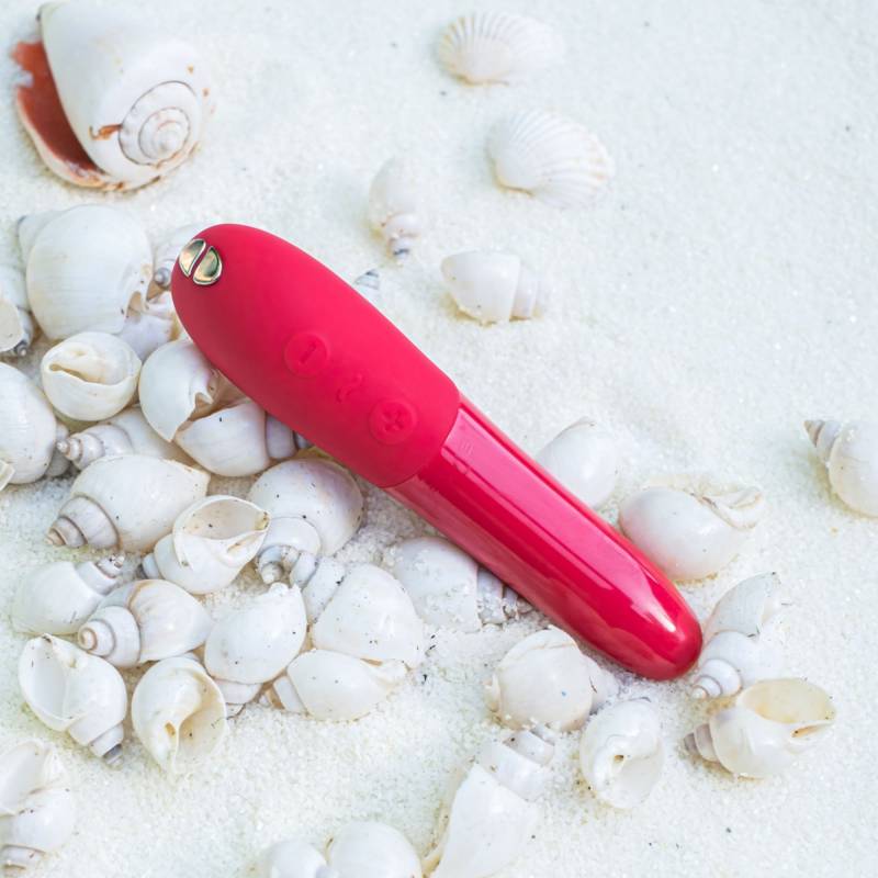 We-Vibe Tango X bullet vibrator in cherry red